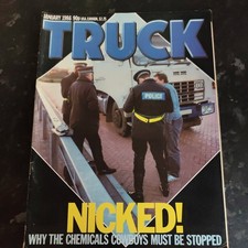 Truck magazine january 1986 - ,