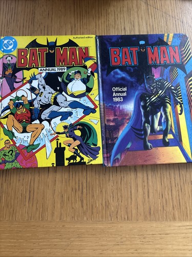 Vintage batman annuals 1983 - 2x,