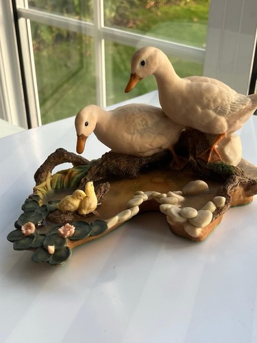 Aynsley geese and - and, goslings