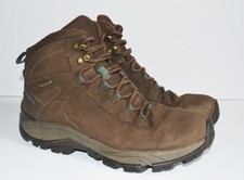 Merrell Walking Shoes UK 8 Mens Brown Vego Mid Hiking Waterproof Boots Outdoor