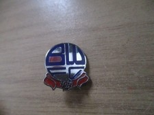 Vintage Bolton Wanderers    fc  football badge,