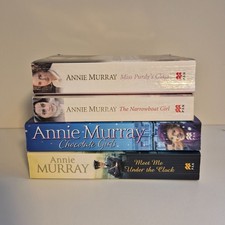 Annie Murray 4 Book Bundle Chocolate Girls Miss Purdys Class Narrowboat Girl Etc