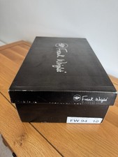 FRANK WRIGHT BLACK LEATHER