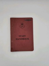 GPO Post Office Staff Handbook 1959–1960 Vintage Manual with Amendments