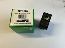 Lucas Illuminated  Rocker Switch 24V  Hazard, Windscreen Wiper SPB367