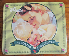 VINTAGE WHITMAN'S TIN  HINGED