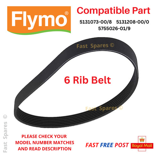 Drive belt flymo roller - flymo,