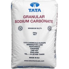 2KG Sodium Carbonate Anhydrous Granular TATA Soda Ash pH Dye 99.7% Na2CO3
