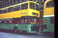 35mm slide 1981 Trans Clyde Bus TGG383W Glasgow With Copyright 8607