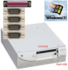 Computer with windows - computer,