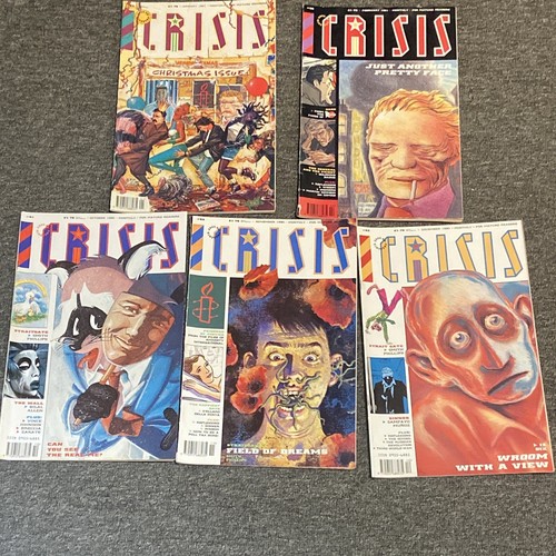 2000 presents crisis comic - ad,