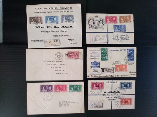 1937george coronation fdc - 1937george, vi