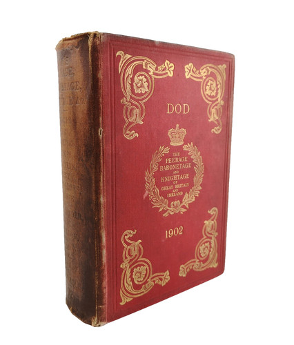 Dod peerage baronetage and - peerage,,