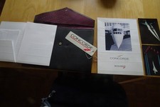 Concorde memorabilia folder - concorde, memorabilia,
