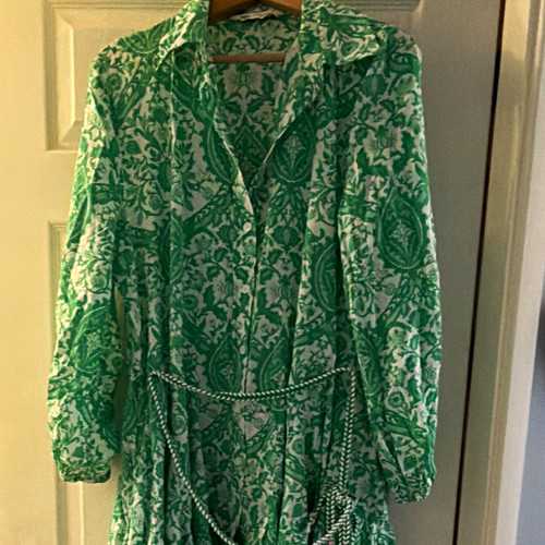 Zara women green white - zara, green/white