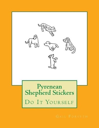 Pyrenean shepherd stickers - pyrenean, do