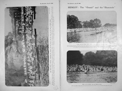 Antique old print 1905henley - antique,