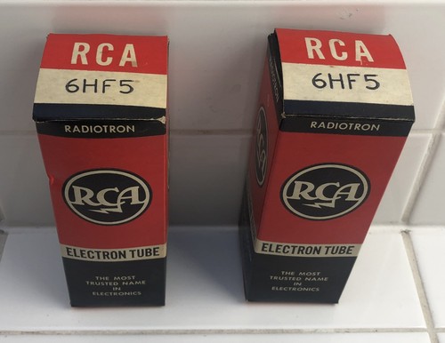 Vintage rca 6hf5 - valves, 2