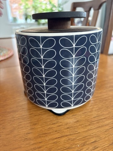 Orla kiely ceramic storage jar - storage,