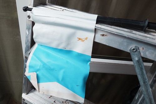 Vintage diving flag - vintage, for