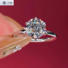 IGI E VS1 2.50Ct Round Cut Lab