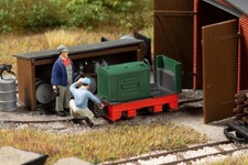 Dummy narrow gauge locomotive