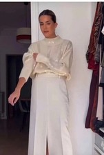 zara oversized Sequins Sweater With Alpaca And Wool Size L/XL Ref 0506/111