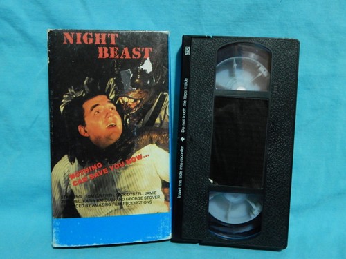 Night beast vhs - tape, 1987