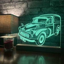 Morris Minor Van Night Light -