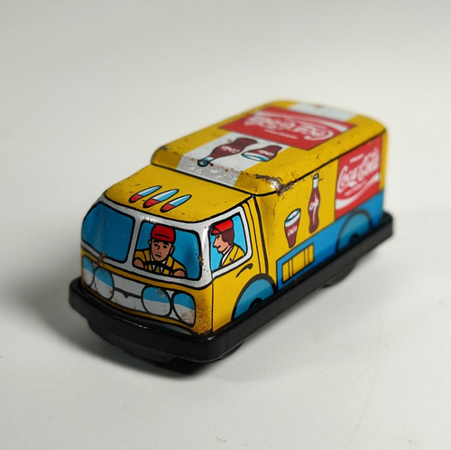 Vintage tin coca - coca, cola