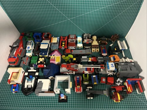 Joblot lego part built sets - part,