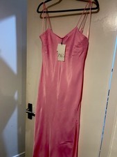Brandnew zara baby pink satin