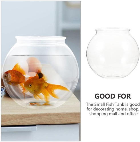 Round goldfish tank inch - tank, 11.81