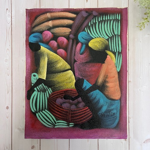 Original haitian folk art - folk, on