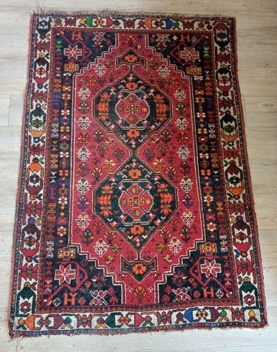 Persian hand knotted rug - hand-knotted,