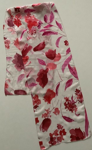 Red pink flower design - a,