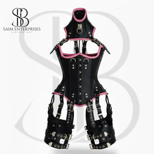 Real Leather Corset Over Bust