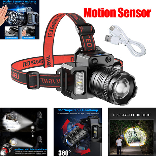 New waterproof cob headlamp - waterproof,