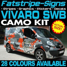 fits VAUXHALL VIVARO SWB CAMO