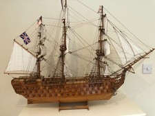 HMS VICTORY 1805 Wooden Model Ship (Fully Assembled)