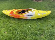 Pyranha Burn L  orange and yellow kayak good condition