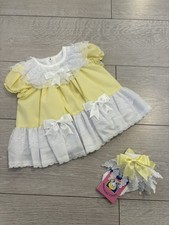Frillies Spanish Baby Girls Dress Age 3-6 Months - BNWOT