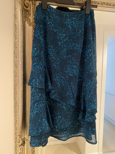 Whistles tiered skirt size - size, 10