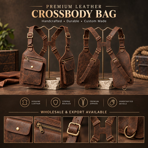 Tool belt top - grain, leather