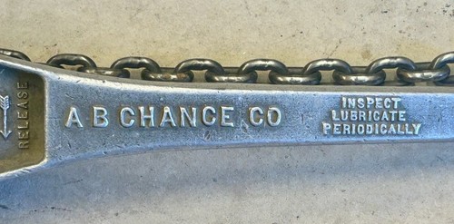 Chance ton chain hoist - b,