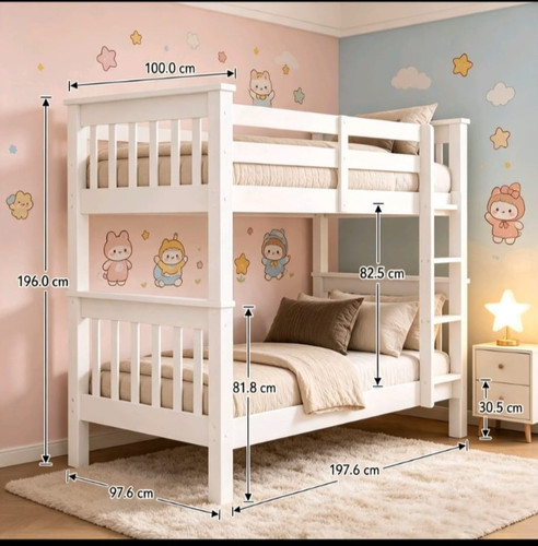Space saving wooden single - space-saving,