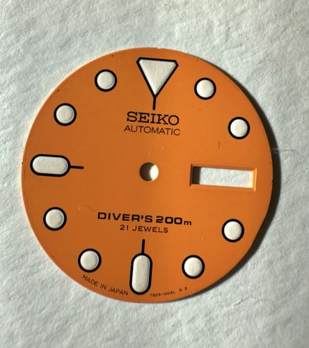 Genuine seiko orange dial - genuine,