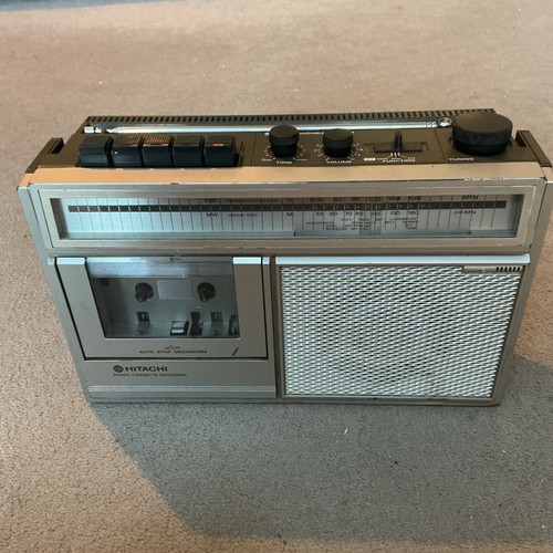 Hitachi radio stereo tape - hitachi,