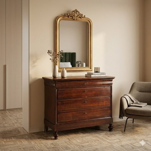 Antique chest drawers louis - drawers,