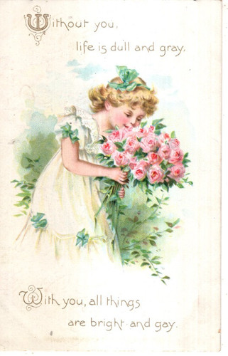 Antique postcard raphael - antique,